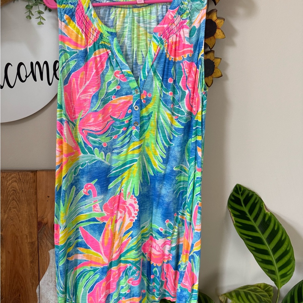 Lilly Pulitzer Multicolor Tropical Dress